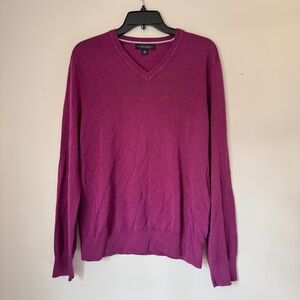Banana Republic silk cashmere blend purple sweater